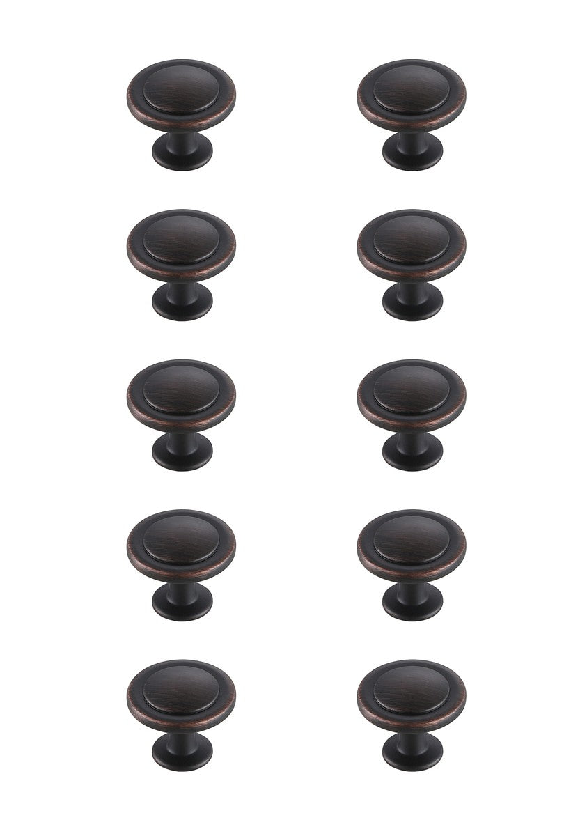 Elegant Lighting - KB2005-ORB-10PK - Knob Multipack (Set of 10) - Logyn - Oil-Rubbed Bronze