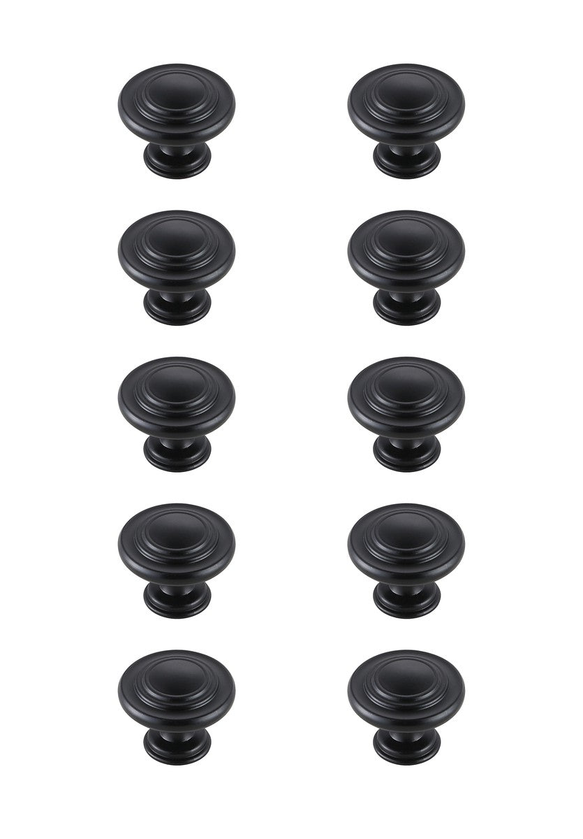 Elegant Lighting - KB2006-MB-10PK - Knob Multipack (Set of 10) - Minu - Matte Black