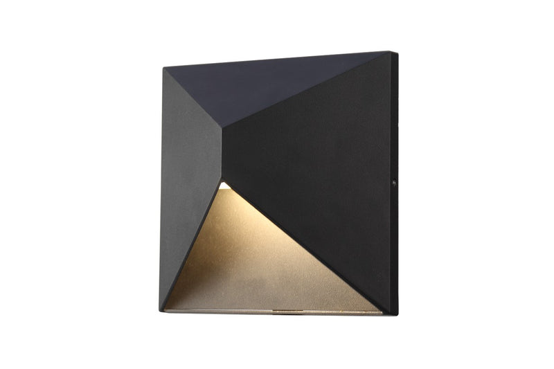 Elegant Lighting - LDOD1101 - LED Outdoor Wall Lamp - Olympos - Black
