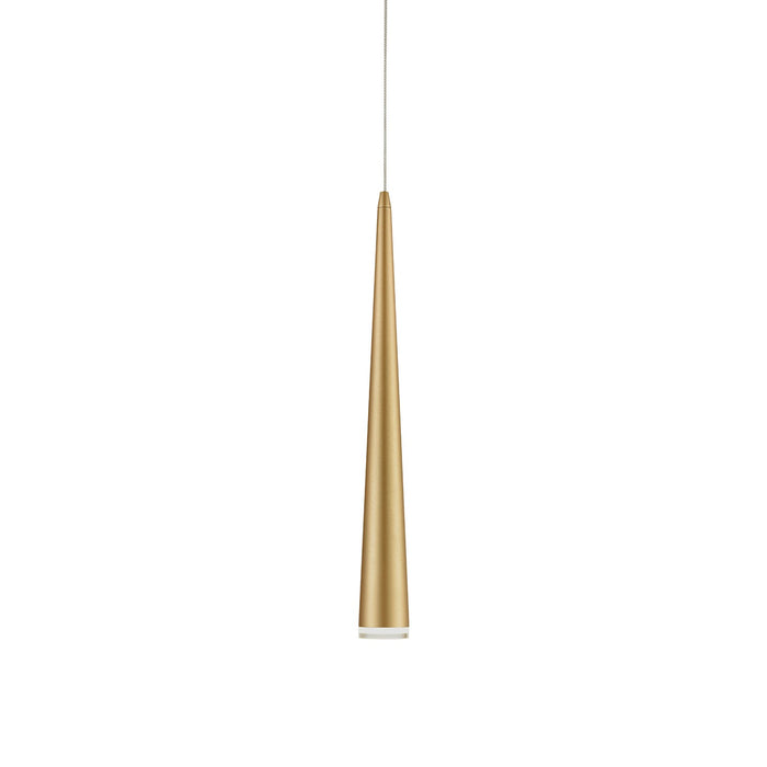 Kuzco Lighting LED Pendant from the Mina collection in Black|Brushed Gold|Brushed Nickel|White finish