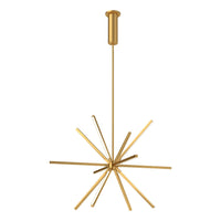 Kuzco Lighting - CH14232-BG - LED Chandelier - Sirius Minor - Brushed Gold