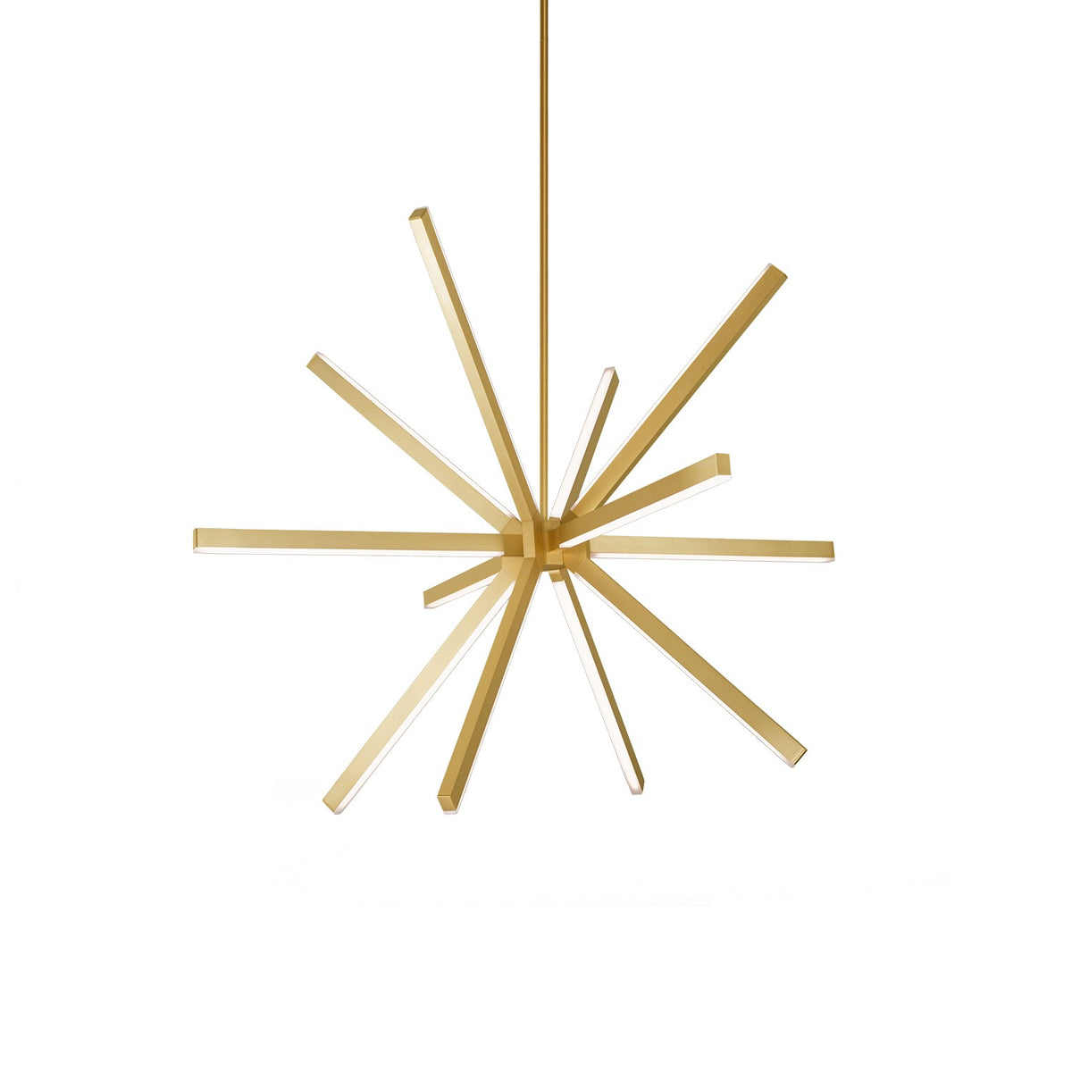 Kuzco Lighting - CH14348-BG - LED Chandelier - Sirius - Brushed Gold