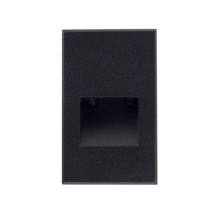 Kuzco Lighting LED Outdoor Step Light from the Sonic collection in Black finish