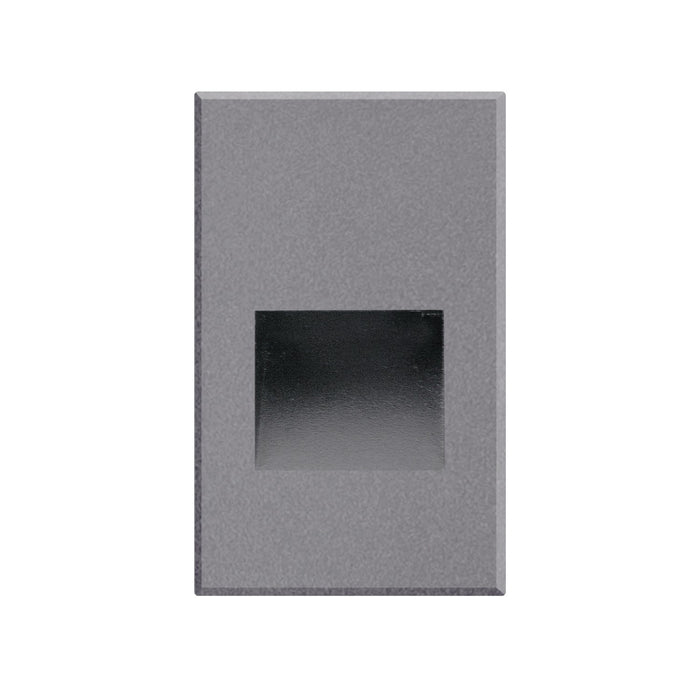 Kuzco Lighting LED Outdoor Step Light from the Sonic collection in Gray finish