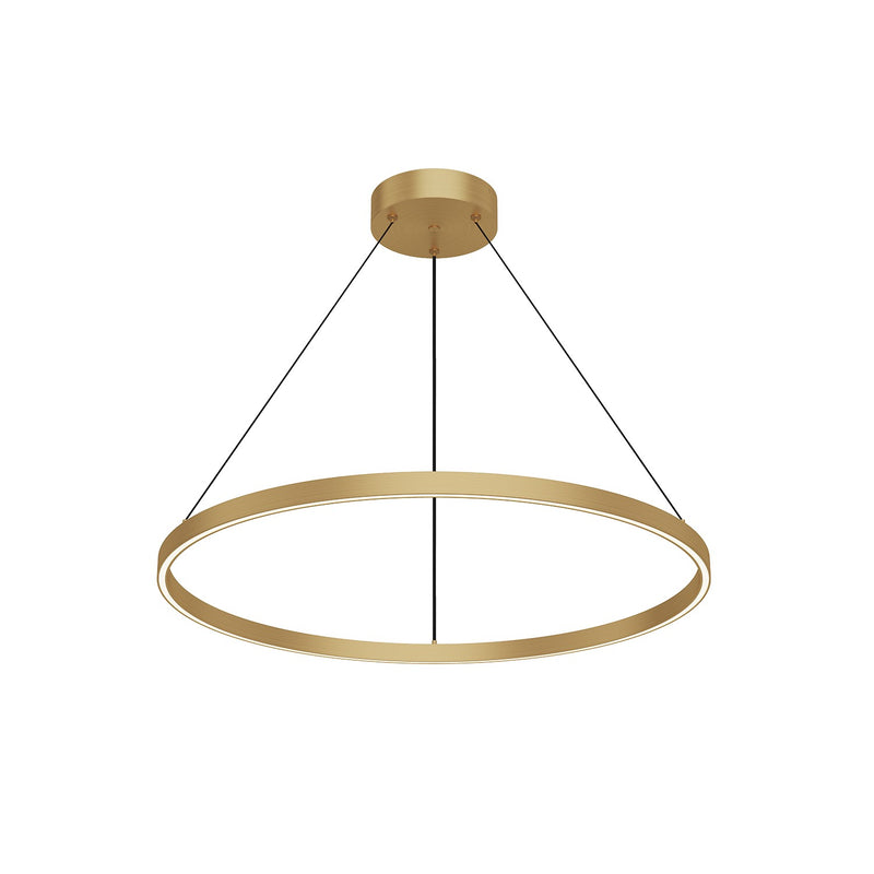 Kuzco Lighting - PD87732-BG - LED Pendant - Cerchio - Brushed Gold