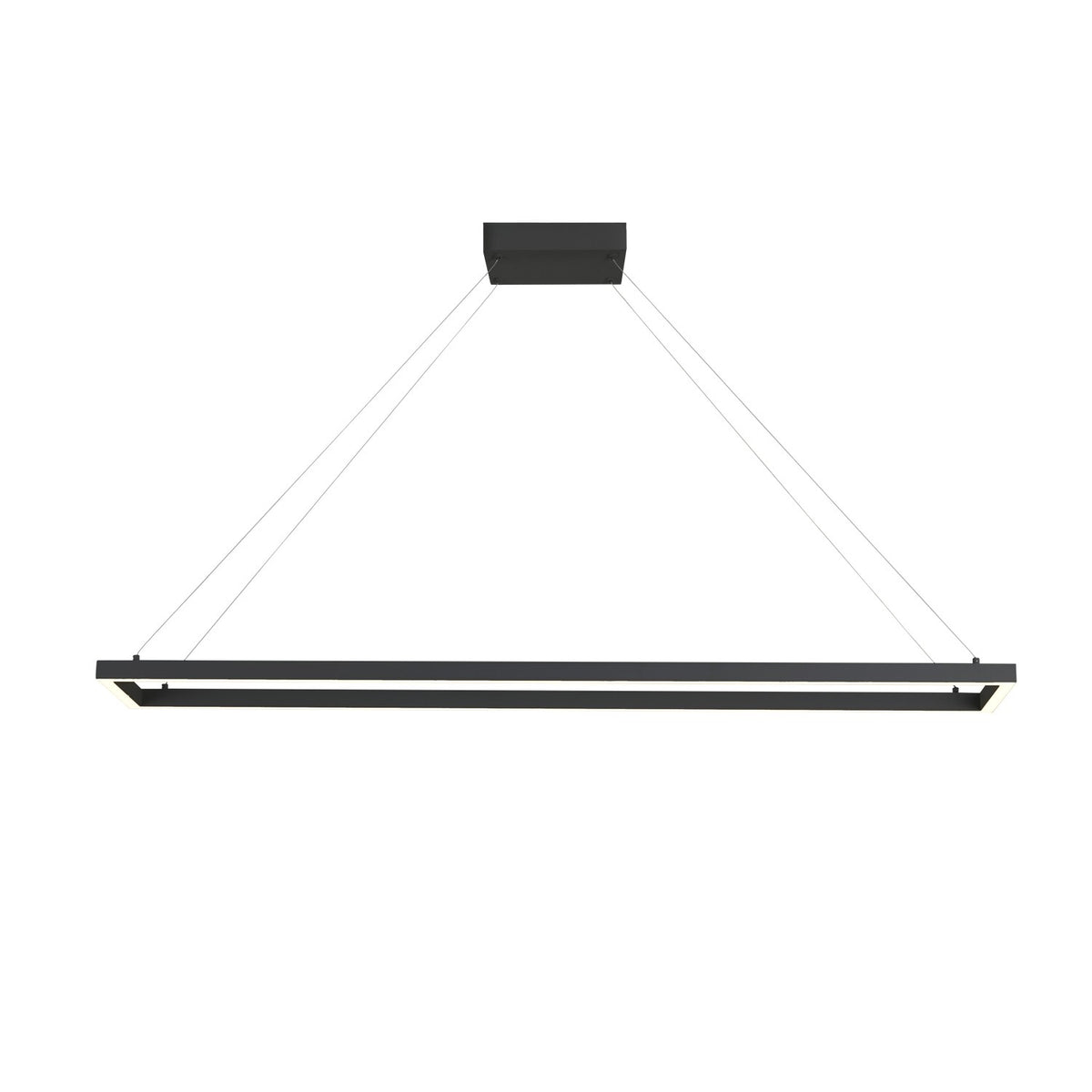 Kuzco Lighting LED Pendant from the Piazza collection in Black|Brushed Gold|White finish