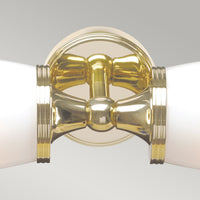 Lucas + McKearn - BB-ELIOT2-PB - LED Bath Light - Eliot - Polished Brass