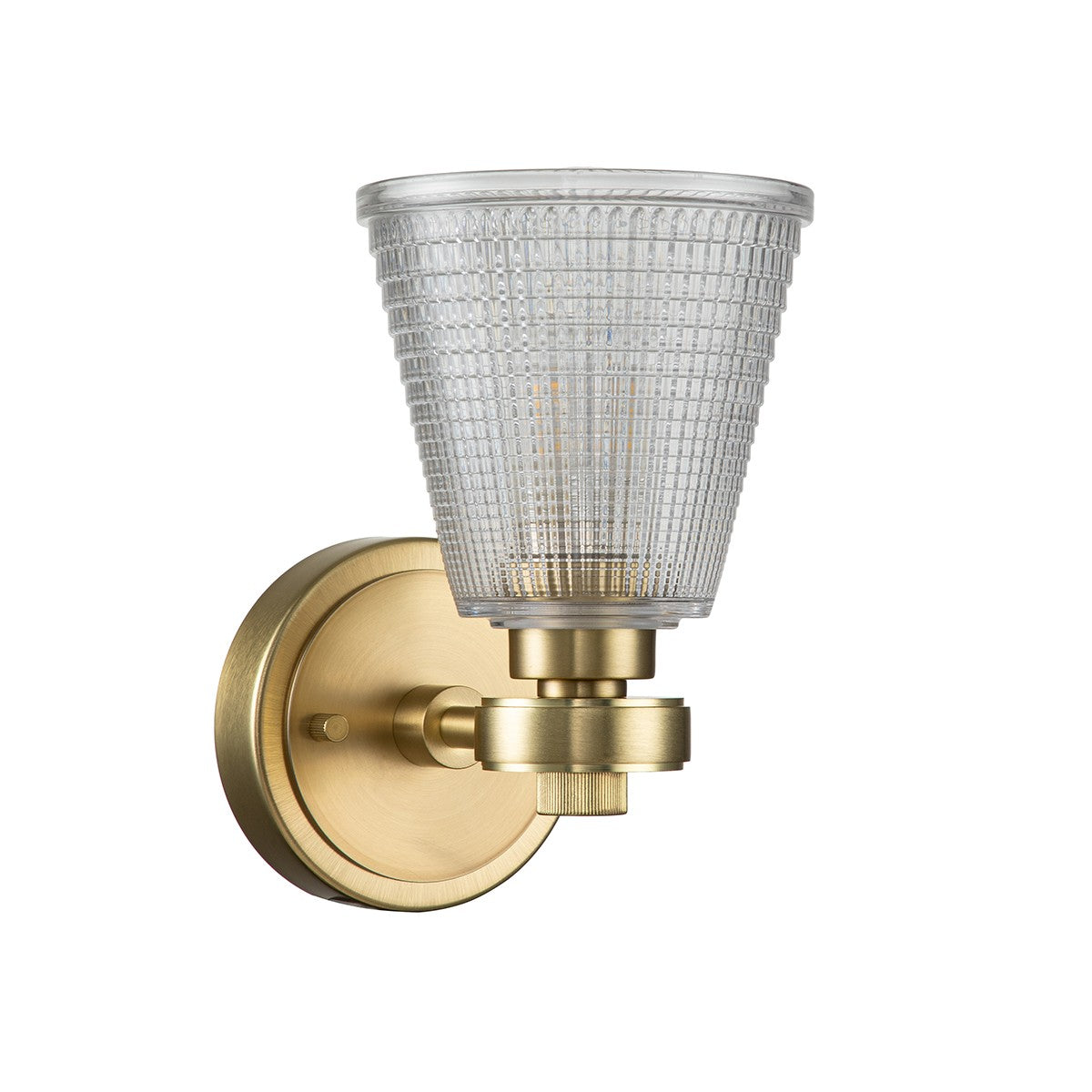 Lucas + McKearn - BB-Gunnis1-BB - One Light Bath - Gunnislake - Brushed Brass
