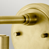Lucas + McKearn - BB-MORVAH-BB - One Light Bath - Morvah - Brushed Brass