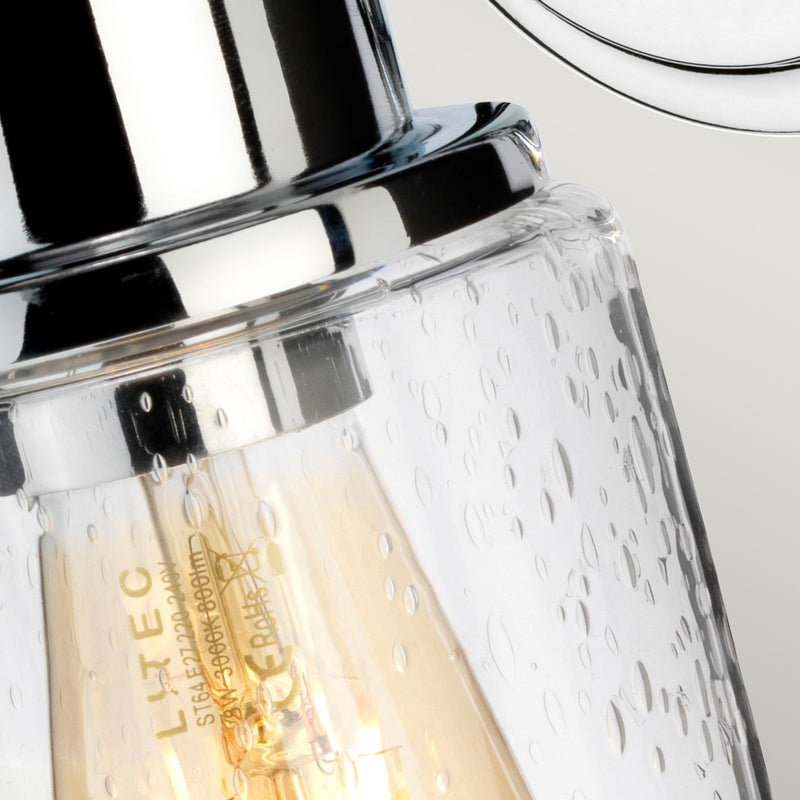 Lucas + McKearn - BB-MORVAH-PC - One Light Bath - Morvah - Polished Chrome