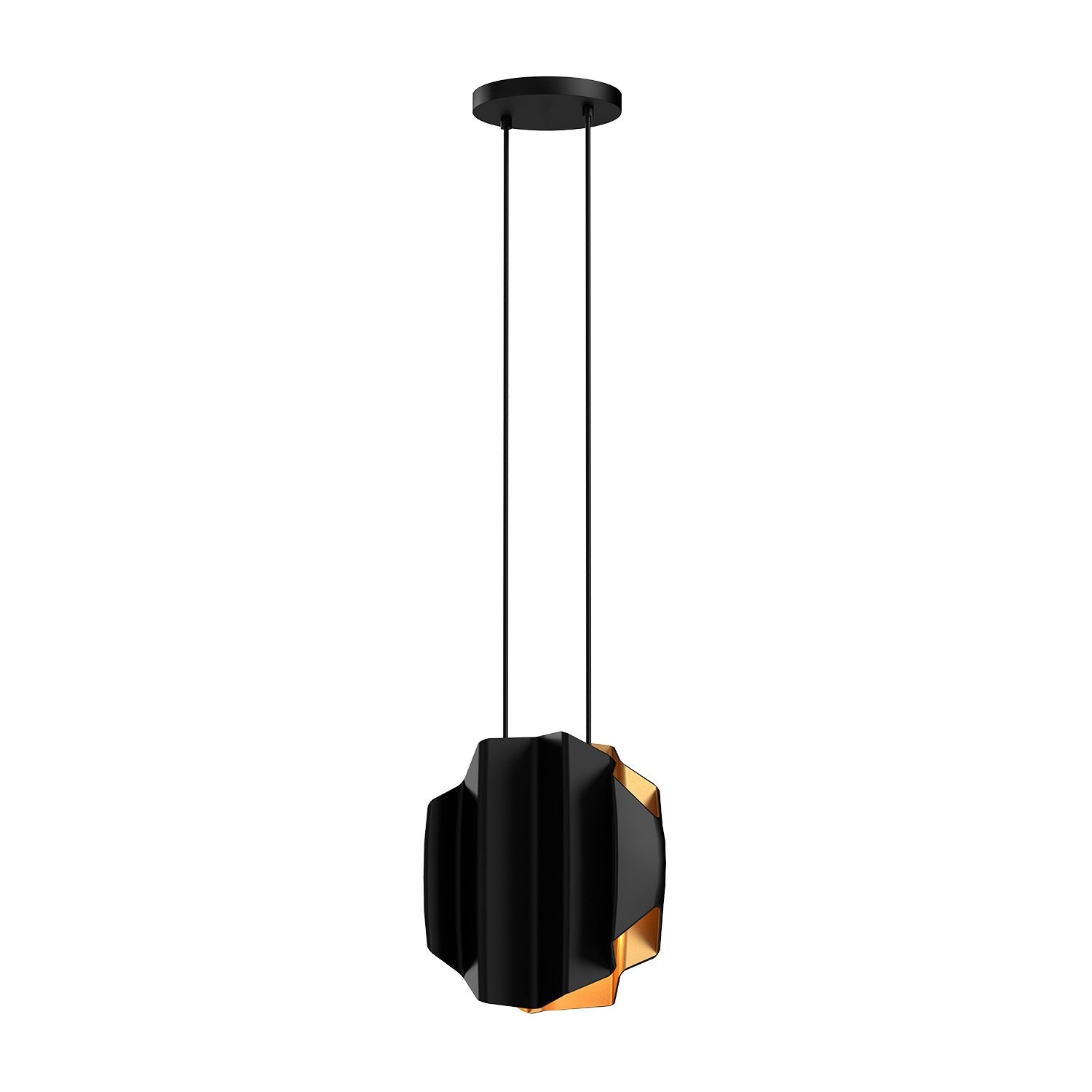 Kuzco Lighting - PD58014-BK/GD - Two Light Pendant - Akira