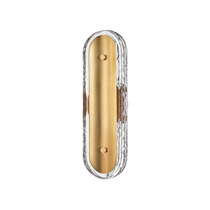 Corbett Lighting LED Wall Sconce from the Macau collection in Vintage Brass finish