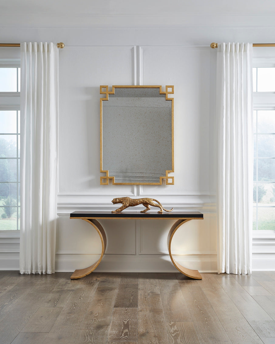 Chelsea House Parquetry Mirror - Gold