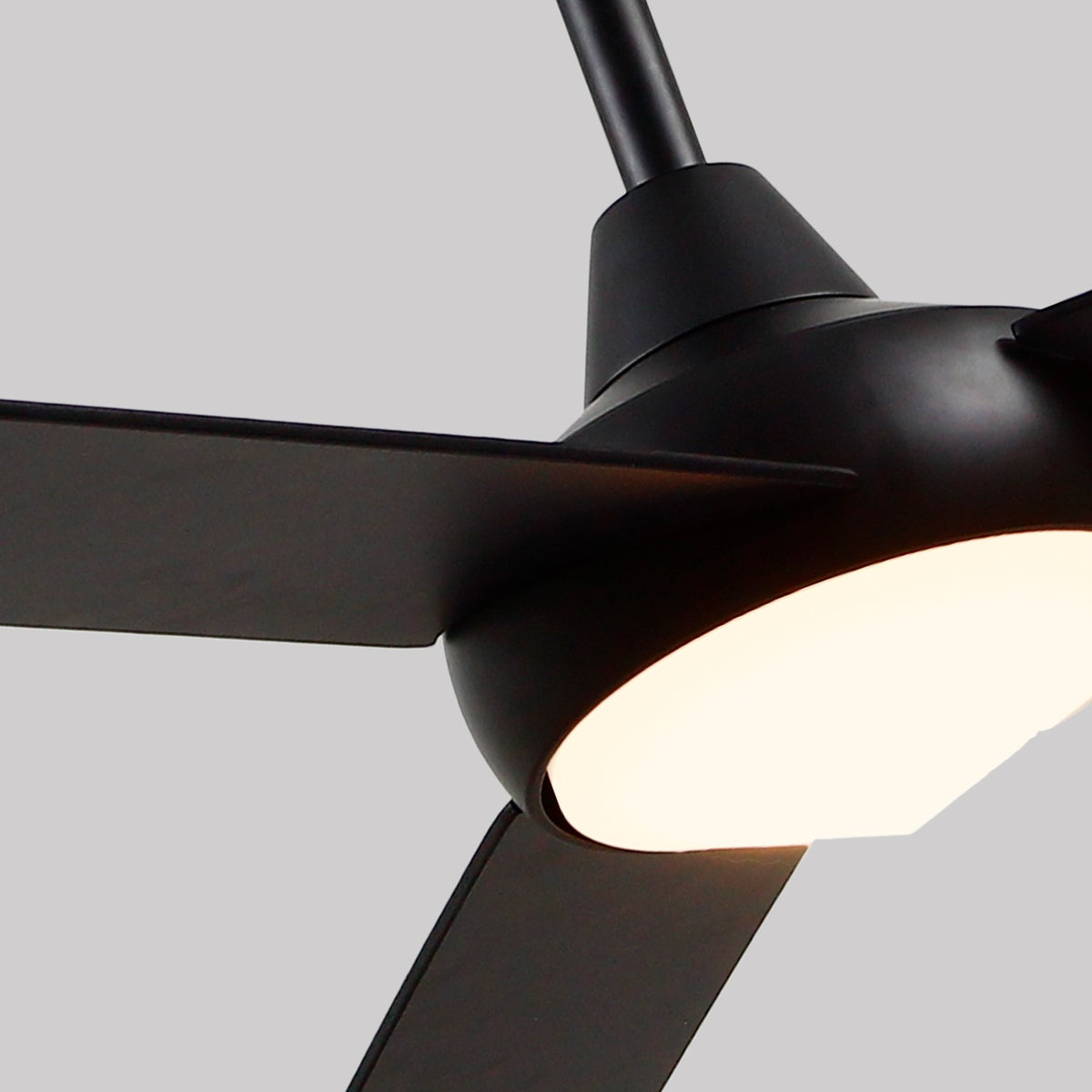 Kuzco Lighting 56" Ceiling Fan from the Owens collection in Matte Black finish