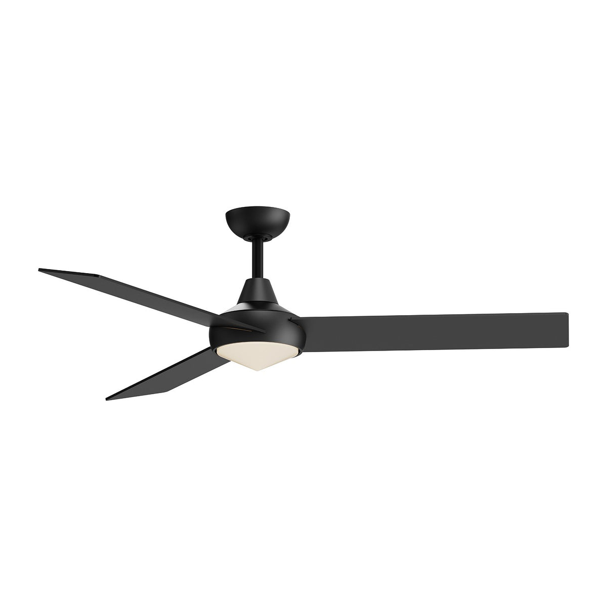 Kuzco Lighting 56" Ceiling Fan from the Owens collection in Matte Black finish