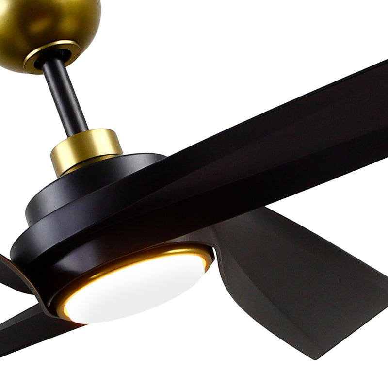Kuzco Lighting - CF96956-BG - 56" Ceiling Fan - Horizon - Brushed Gold