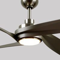 Kuzco Lighting 56" Ceiling Fan from the Horizon collection in Brushed Gold|Brushed Nickel|Matte Black finish