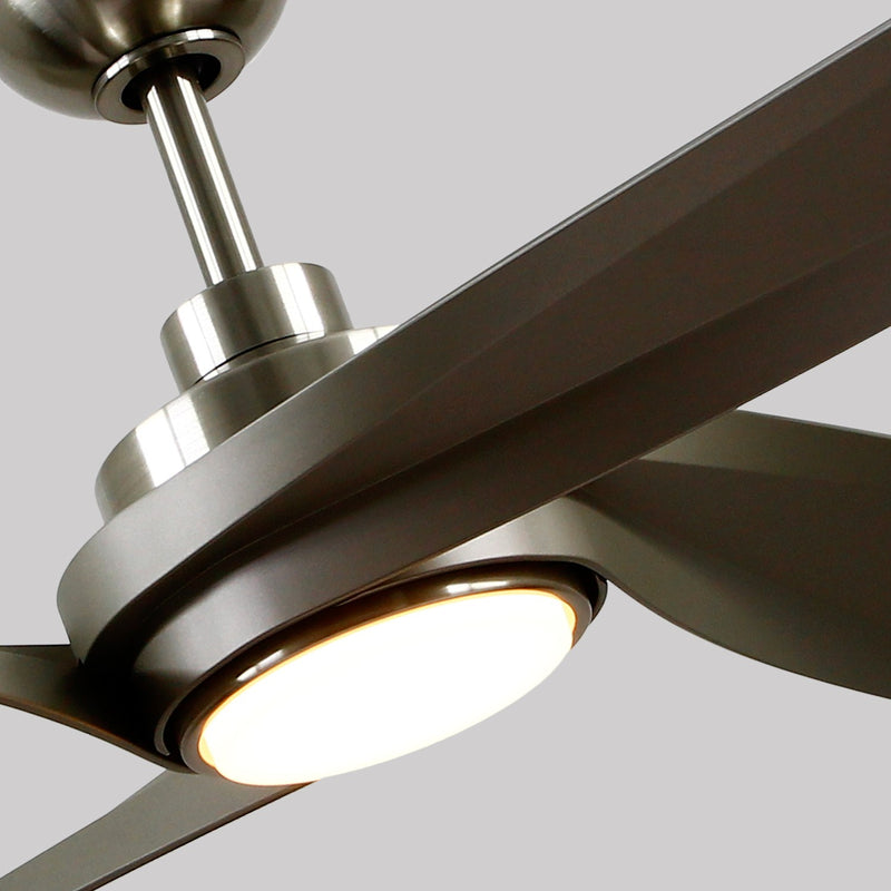 Kuzco Lighting 56" Ceiling Fan from the Horizon collection in Brushed Gold|Brushed Nickel|Matte Black finish