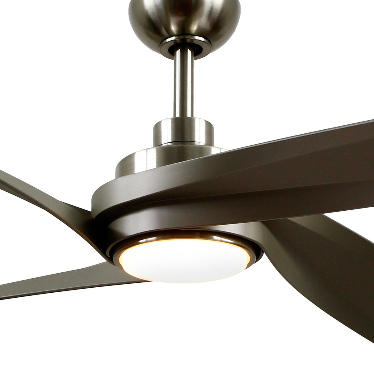 Kuzco Lighting - CF96956-BN - 56" Ceiling Fan - Horizon - Brushed Nickel