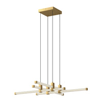 Kuzco Lighting - CH23534-BG - LED Chandelier - Blade - Brushed Gold
