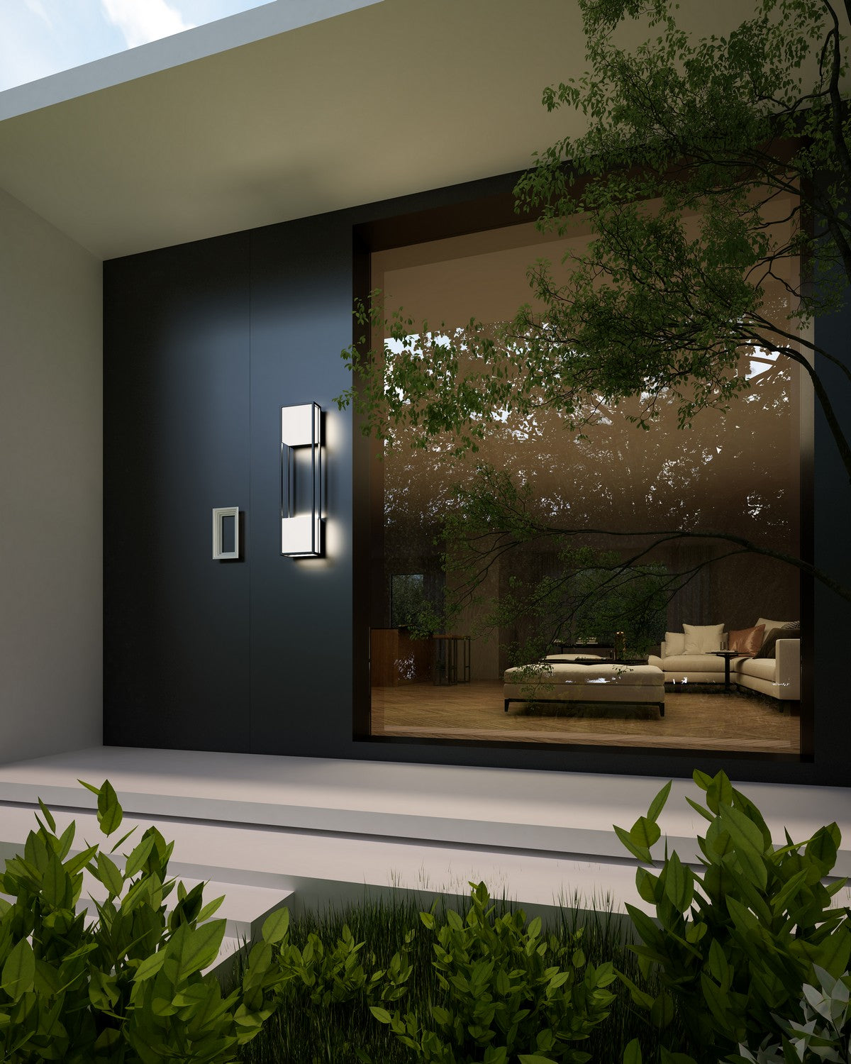 Kuzco Lighting - EW72332-BK - LED Exterior Wall Mount - Vail - Black