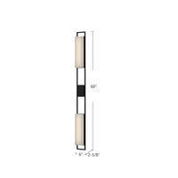 Kuzco Lighting - EW72560-BK - LED Exterior Wall Mount - Aspen - Black