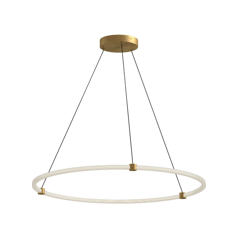 Kuzco Lighting - PD24748-BG - LED Pendant - Bruni - Brushed Gold