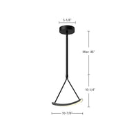 Kuzco Lighting - PD81511-BK - LED Pendant - Mobil - Black