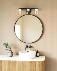 Kuzco Lighting - VL52520-BK/CL - LED Vanity - Cedar - Black/Clear