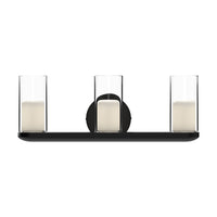 Kuzco Lighting - VL53519-BK/CL - LED Vanity - Birch - Black/Clear