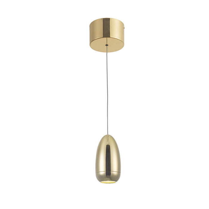 Artcraft LED Pendant from the Royal Pearl collection in Gold finish