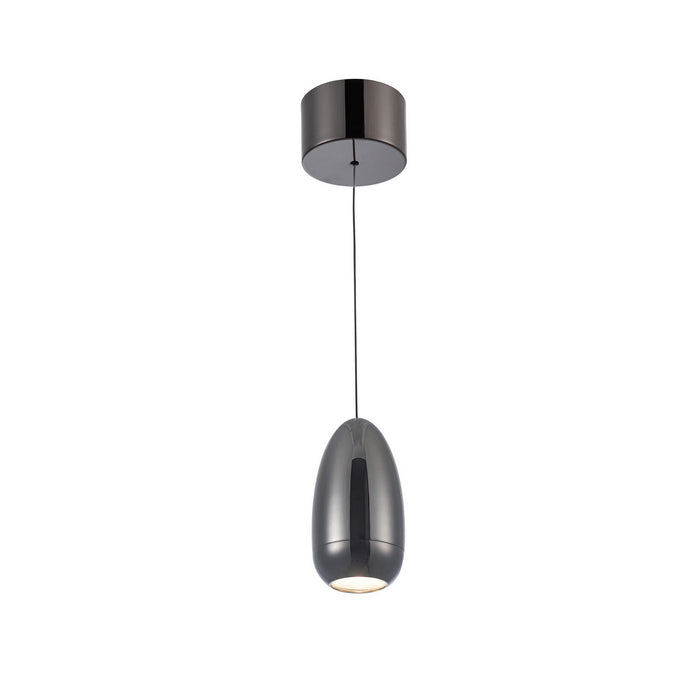 Artcraft LED Pendant from the Royal Pearl collection in Gun Metal finish