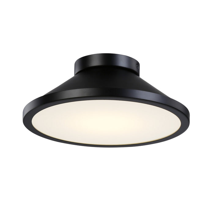Artcraft LED Flush Mount from the Lucida collection in Black finish