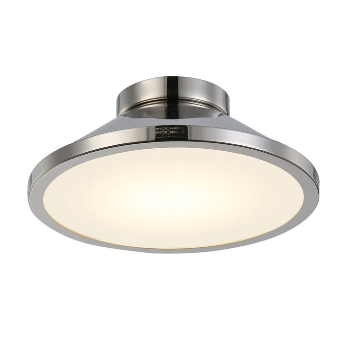 Artcraft LED Flush Mount from the Lucida collection in Nickel finish