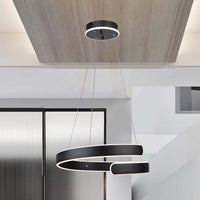 Artcraft - AC7619BK - LED Chandelier - Sirius - Black