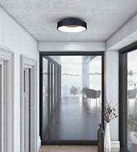 Artcraft - BT2010BK - LED Flush Mount - Lazio - Black