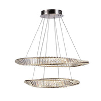 Artcraft LED Chandelier from the Stella collection in Satin Nickel finish