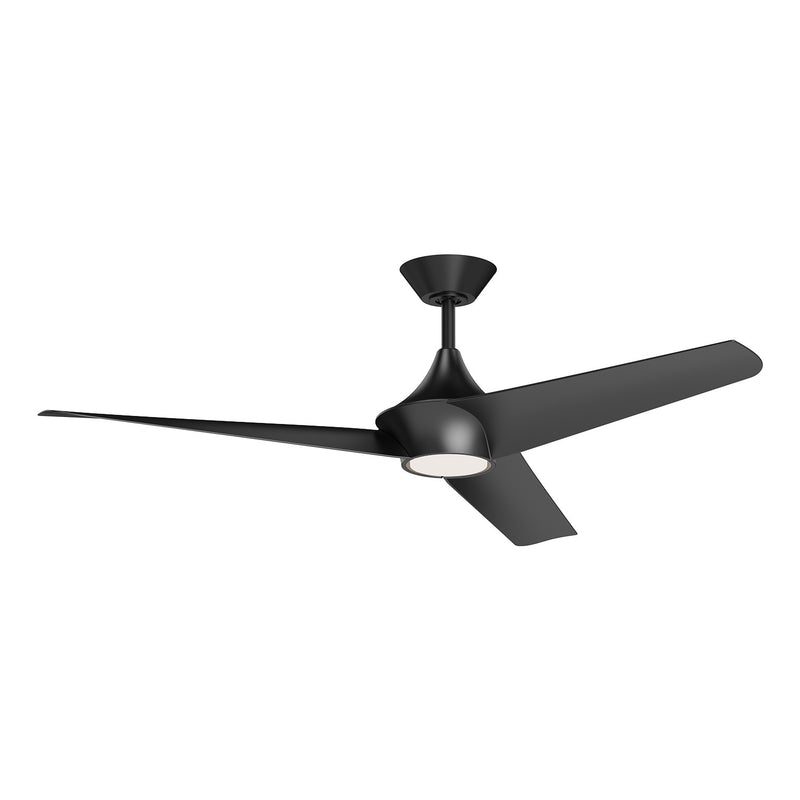 Alora 56``Ceiling Fan from the Emiko collection in Matte Black|White finish