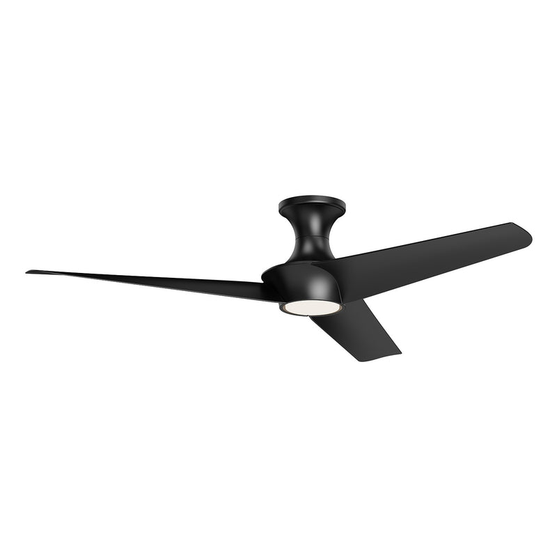 Alora 56``Ceiling Fan from the Emiko collection in Matte Black|White finish