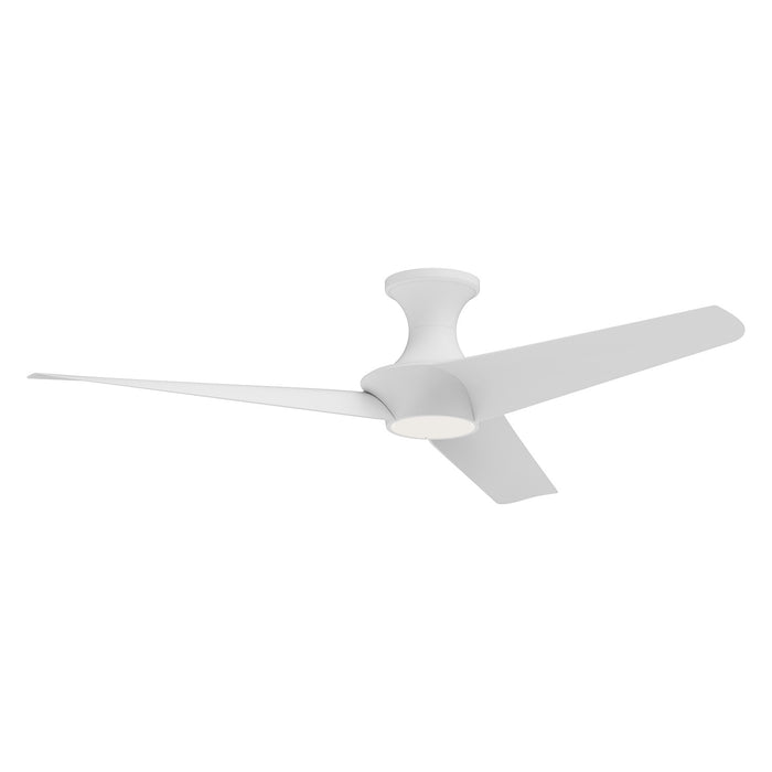 Alora 56``Ceiling Fan from the Emiko collection in Matte Black|White finish