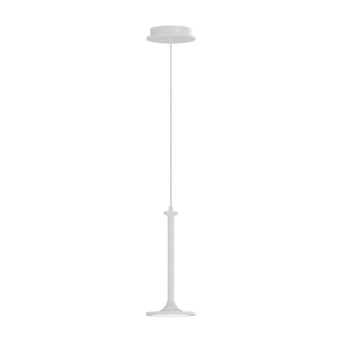 Alora LED Pendant from the Issa collection in Brushed Gold|Matte Black|White finish