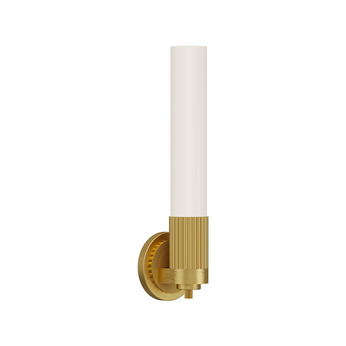 Alora One Light Wall Sconce from the Rue collection in Brushed Gold|Matte Black/Brushed Gold|Warm Bronze finish