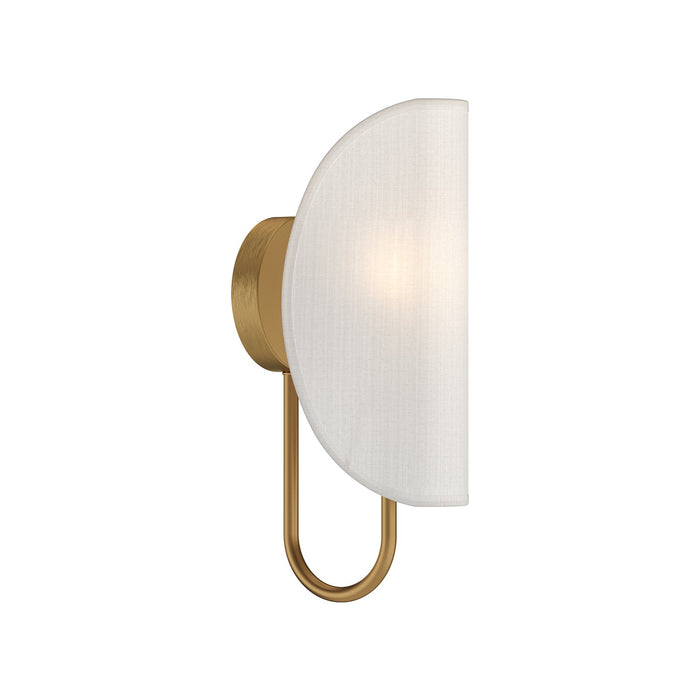 Alora One Light Wall Sconce from the Seno collection in Aged Gold finish