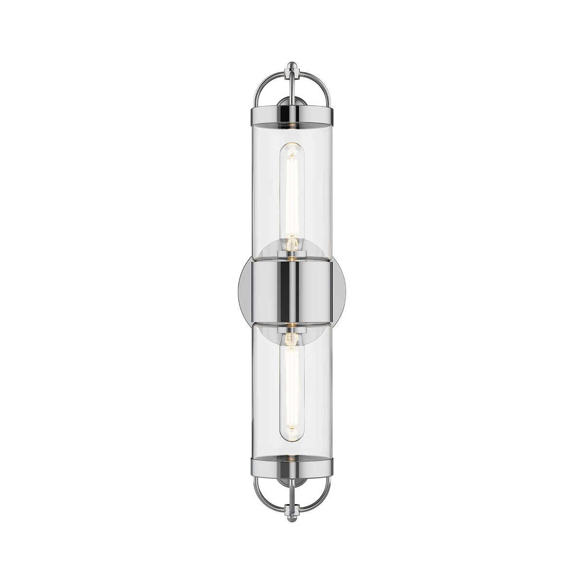 Alora - WV461102CH - Two Light Wall Sconce - Lancaster - Chrome