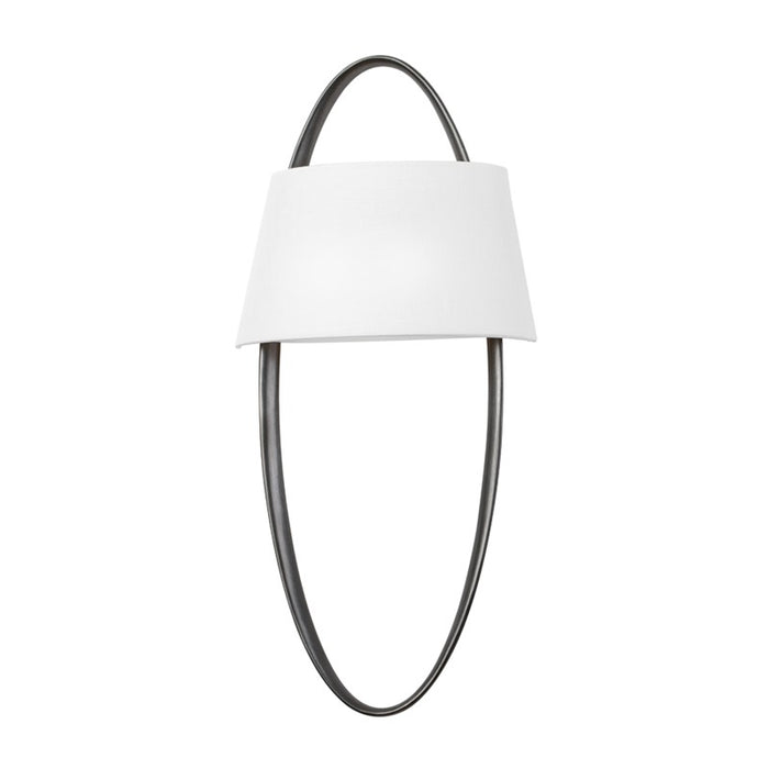 Corbett Lighting Two Light Wall Sconce from the Dubai collection in Black Silver Leaf finish