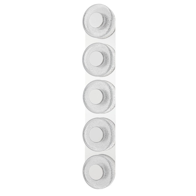 Corbett Lighting LED Wall Sconce from the Pearl collection in Polished Nickel finish