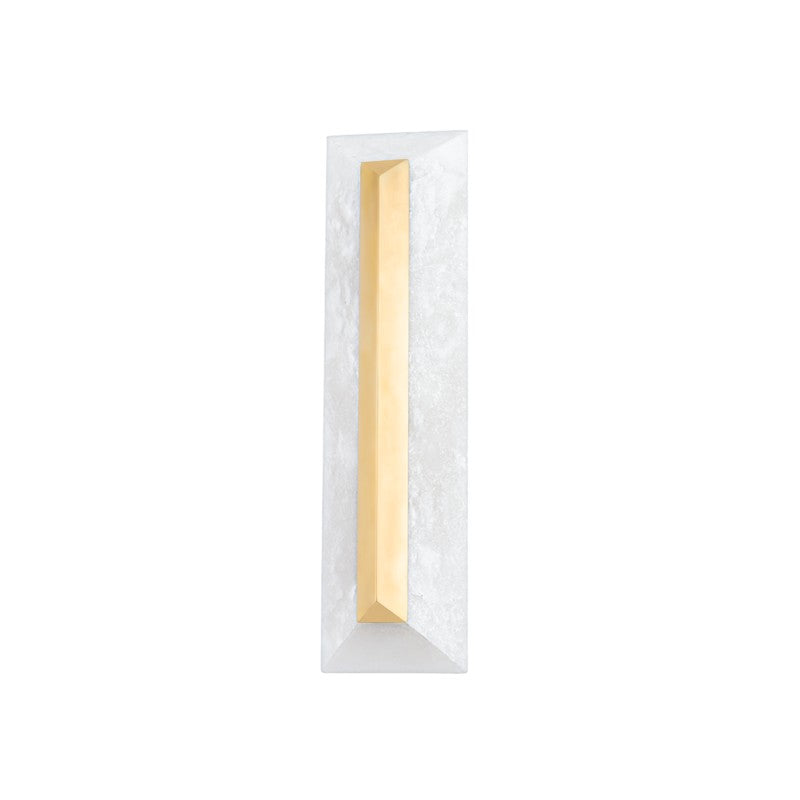 Corbett Lighting LED Wall Sconce from the Perth collection in Vintage Brass finish