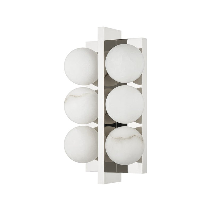 Corbett Lighting Six Light Wall Sconce from the Emille collection in Polished Nickel finish