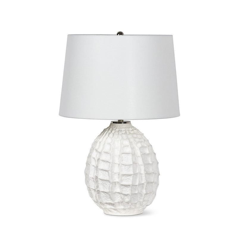 Regina Andrew One Light Table Lamp from the Caspian collection in White finish