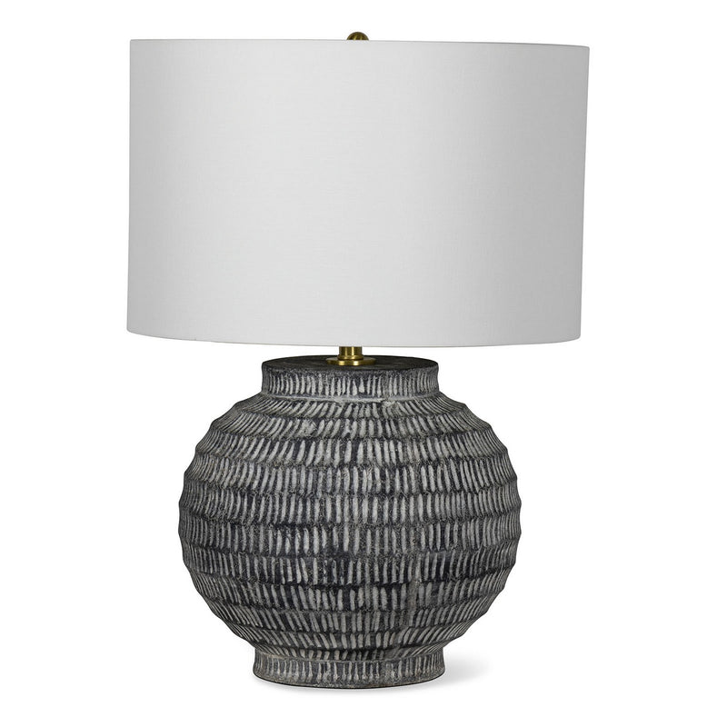 Regina Andrew One Light Table Lamp from the Adobe collection in Brown finish